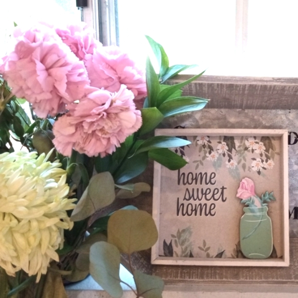 5/$13 home sweet home wall art